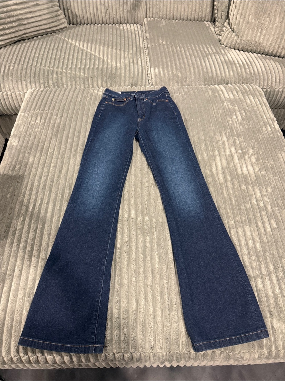GAP Women's Deep Indigo Flare Jeans